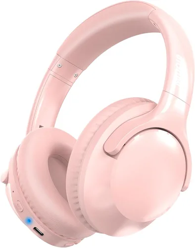Miniatura 13 de MIDOLA Auriculares Bluetooth Over Ear 68H Tiempo de Reproducción 6 EQ Auriculares Inalámbricos con Micrófono HiFi Estéreo Plegables Ligeros Graves