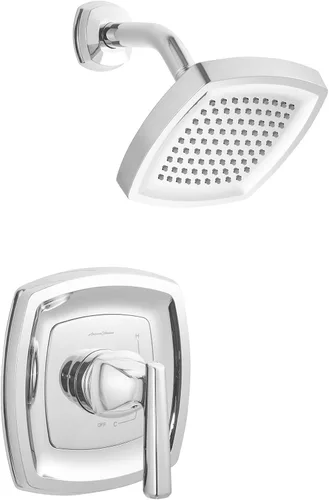 Miniatura 8 de American Standard TU018507.295 Edgemere Kit de molduras con cabezal de ducha y cartucho que ahorra agua, níquel cepillado