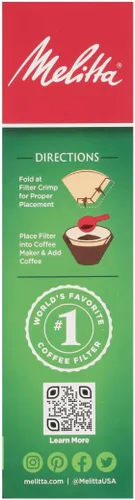 Miniatura 12 de Melitta - Filtros cónicos para café #4, marrón natural, 100 unidades (paquete de 3), 300 filtros en total - Compatible con todas las cafeteras