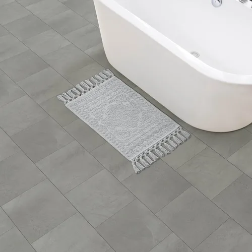 Miniatura 12 de French Connection Nellore Alfombras de Baño, Tapetes de Baño Tejidos y con Cuentas, Tapetes de Baño Duraderos y Gruesos para Baño y Alfombras
