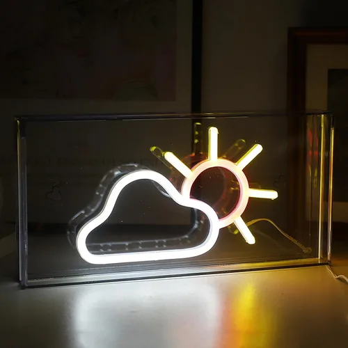 Miniatura 11 de Letrero de neón LED para fiesta, escritorio, dormitorio, hogar, cumpleaños, decoración artística con USB