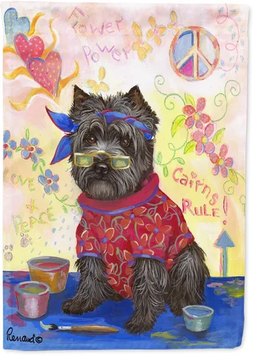 Miniatura 296 de Caroline's Treasures PPP3097CHF - Pijama de Navidad con diseño de bulldog francés para colgar en la pared, poliéster, tamaño de casa, multicolor