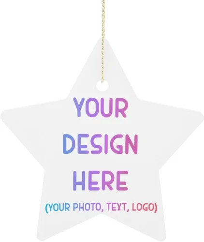 Miniatura 6 de Adorno redondo personalizado para decoración del árbol de Navidad, nombre de texto personalizado, adorno de bola de Navidad, recuerdo personalizado