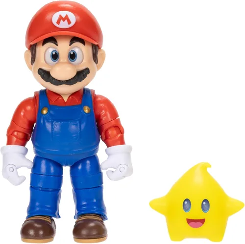 Miniatura 16 de Figuras de acción de la película Super Mario Galaxy de 5 pulgadas Serie 1 – Bowser Jr. Figura con accesorio de pincel – Detalles premium y 17 puntos