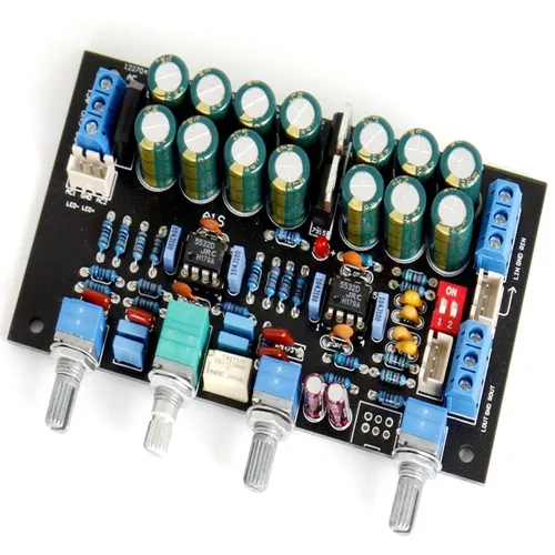 Miniatura 3 de YJ HiFi A1 Amplificador Anterior Tablero Tono