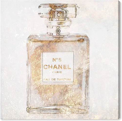 Miniatura 9 de Oliver Gal 'Parfum Glimmer' The Fashion Wall Art Decor Collection Modern Premium - Lienzo impreso 2-Rosa pastel