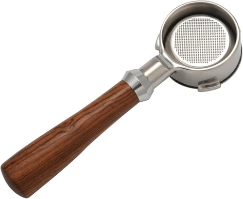Miniatura 8 de Filtro sin fondo de la cafetera del portafiltro del café de los 58MM para el accesorio profesional de la manija del café, G