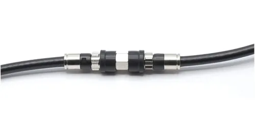 Miniatura 5 de THE CIMPLE CO Conectores de cable coaxial para interiores y exteriores para RG11, RG58, RG59, RG6 - Empalme coaxial F81 hembra a hembra - Acoplador