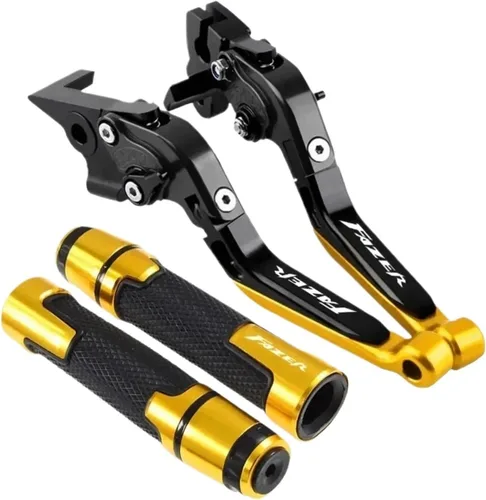 Miniatura 26 de Compatible with Yamaha FAZER FZ1 FZ6 FZ8 FAZER XJ6 FAZER FZ 1/6/8 Motorcycle CNC Adjustable Folding Extendable Brake Clutch Levers Handle(NO.1)