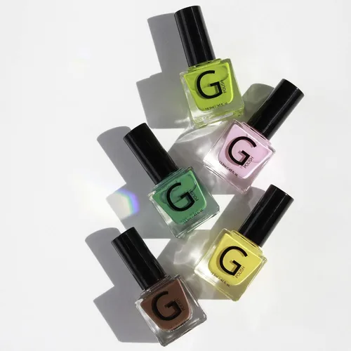G Polish Farmers Market - Juego de esmaltes de uñas Clean Beauty, juego de regalo para adolescentes y adultos, no tóxico, sin 9 libre de crueldad,
