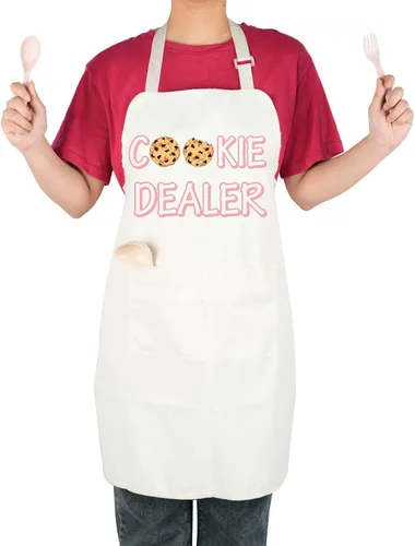 Miniatura 8 de LEVLO Regalo para amantes de la repostería de galletas, delantales para repostería, regalo de chef