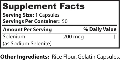 Miniatura 6 de Dr. Clark Suplemento de selenio 200 Mcg - Cápsulas dietéticas con mineral esencial - Mejora la función tiroidea y apoyo inmunológico - 100 cápsulas