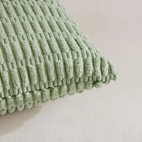 Miniatura 29 de Fancy Homi - Paquete de 2 fundas de almohada decorativas de color taupe de 22 x 22 pulgadas para sala de estar, sofá, cama, estilo rústico, bohemio