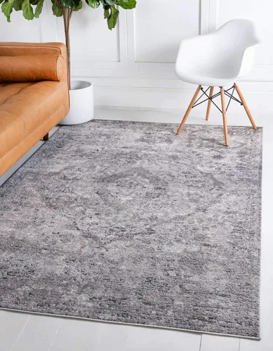 Miniatura 13 de Unique Loom Portland Collection Astoria - Alfombra cuadrada de 5 pies y 3 pulgadas, color beige y gris Beige/Gris