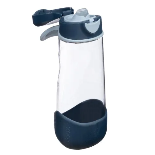 Miniatura 21 de b.box Botella de agua deportiva de 15 onzas para niños, para la escuela, deportes, guardería, diseño sin popote para una fácil limpieza, a prueba