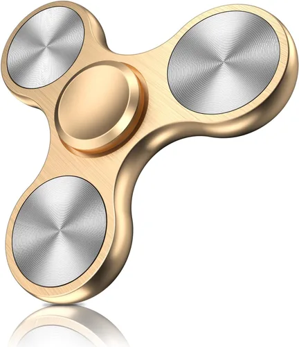 Juguete giratorio de metal de acero inoxidable con rodamientos de alta velocidad de 4 a 8 minutos, EDC ADHD estrés ansiedad alivia reductor juguetes