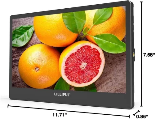 Miniatura 9 de LILLIPUT A12 Monitor de difusión 4K de 12.5 pulgadas 3840 × 2160 pantalla UHD, entrada y salida 3G-SDI, soporte multiseñal 4×HDMI, vista cuádruple