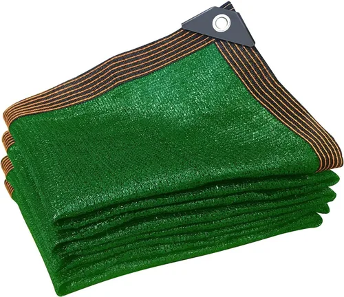 Miniatura 8 de Tela de sombra 70% de 6.5 x 10 pies, red de malla con ojales, protector solar, cubierta para plantas de invernadero, graneros, perros, perreras, 40%
