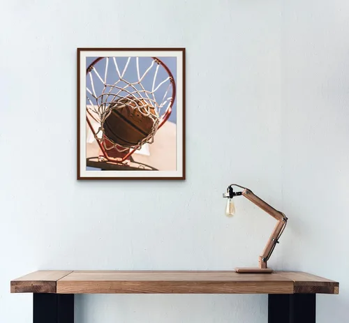 Miniatura 6 de Impresiones artísticas de pared de baloncesto, individuales (11 x 14) sin marco, decoración de sala de baloncesto para hombres, niños, adolescentes