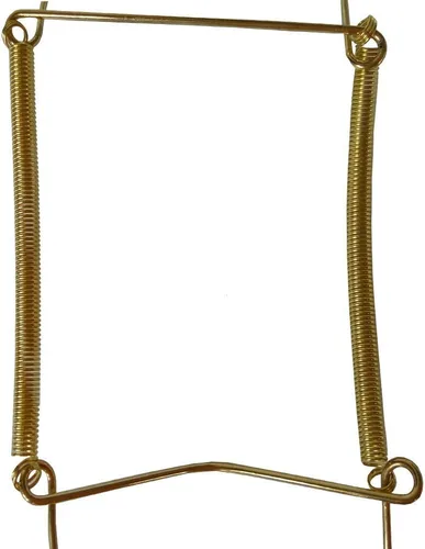 Miniatura 5 de Lot5 - Soporte de pared pequeño invisible de 6 pulgadas con cubierta protectora de goma para bandeja decorativa de 5 a 7 pulgadas