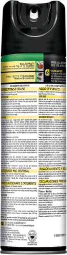 Miniatura 2 de Black Flag Ant & Roach Killer Aerosol, aroma fresco de primavera, 17.5 onzas, paquete de 12
