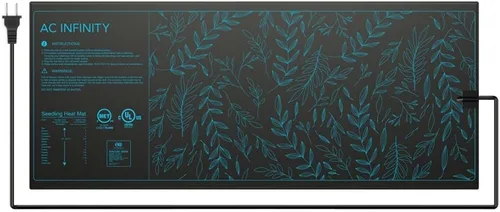 Miniatura 8 de AC Infinity SUNCORE - Alfombrilla térmica impermeable para plántulas A5, 20 x 20.75 pulgadas, con certificación MET y UL para jardinería