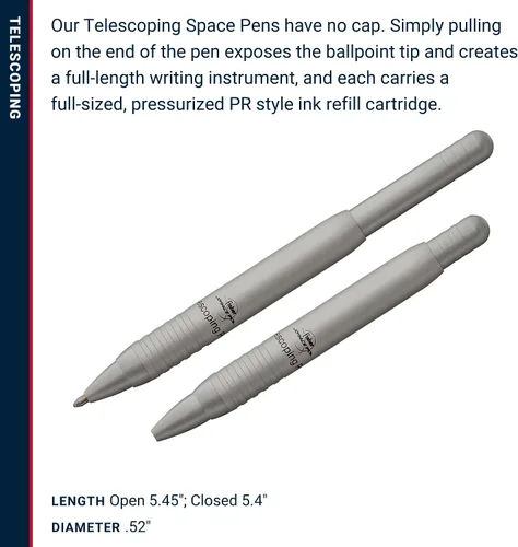 Miniatura 6 de Fisher Space bolígrafo telescópico espacial (TLP)