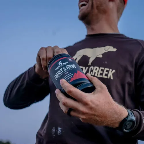 Miniatura 2 de Wilderness Athlete - Energía y concentración Preentrenamiento energético para mujeres y hombres - Mezcla de bebida energética en polvo con cafeína