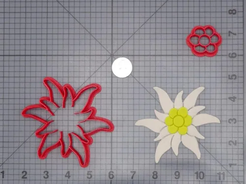 Miniatura 2 de Edelweiss Flower 266-I101 - Cortador de galletas