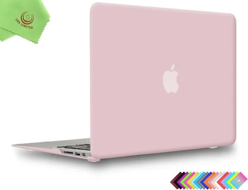 Miniatura 97 de Carcasa para MacBook Air de 13 pulgadas, UESWILL, carcasa rígida mate de tacto suave para MacBook Air de 13 pulgadas (Modelo A1466 / A1369) de Negro