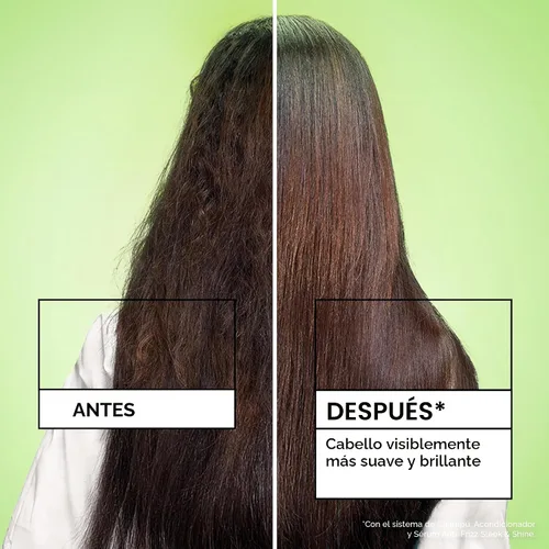 Miniatura 3 de Garnier Fructis Sleek & Shine - Suero antiencrespamiento para cabello seco, aceite de argán, 5.1 onzas líquidas, 2