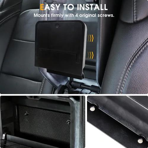 Miniatura 6 de Caja de almacenamiento oculta One-Touch para Jeep Wrangler JL JLU Gladiator JT 4XE 2018 2019 2020 2021 2022 2023 2024 2025 Accesorios 2/4 puertas