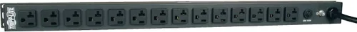 Miniatura 5 de Tripp Lite PDU Basic 13 salidas NEMA 5-15R Entrada 5-15P Cable 1.8kW 6ft 1URM (PDU121506)