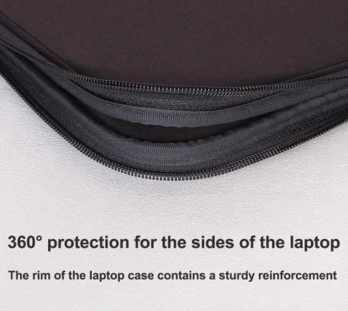 Miniatura 5 de Funda para computadora portátil 11.6 pulgadas Funda protectora plegable delgada Chromebook Funda protectora - Negro