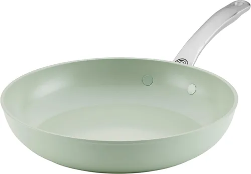 Miniatura 13 de Circulon Halo con LaserDefense - Sartén antiadherente de cerámica con mango auxiliar y tapa, fabricada sin PFAS, compatible con todas las estufas