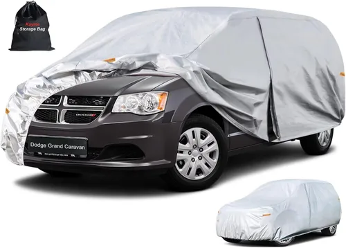 Miniatura 79 de Kayme - Cubierta completa impermeable de 6 capas para automóvil, apta para todo clima, protección para exteriores contra lluvia, rayos ultravioleta