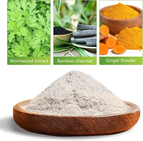 Miniatura 2 de 10 piezas de almohadillas para pies, almohadillas adhesivas naturales de vinagre de bambú y polvo de jengibre 10pcs