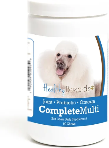 Miniatura 188 de Healthy Breeds Pug todo en uno multivitamínico suave masticable 60