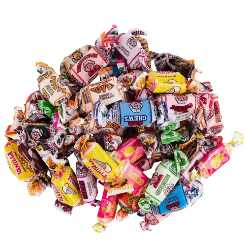 Miniatura 2 de Masticables de Frutas a Granel TAMAÑO DE VALOR 3 Libras Bolsa "480 Masticables" - ¡Todos los 15 Sabores Incluyendo Ácidos! - Frambuesa Azul