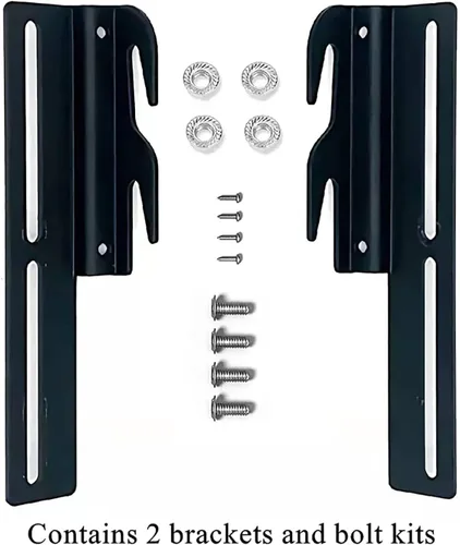 Miniatura 5 de ZhouDaShu Soportes adaptadores de cabecero, ganchos para marco de cama, soportes de cabecera para marco de cama de metal, kit de fijación