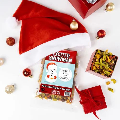 Miniatura 6 de Kiss My Carrot Trail Mix – Regalos traviesos de broma para mujeres – Divertidos regalos de muñeco de nieve para adultos – Regalo de comida picante