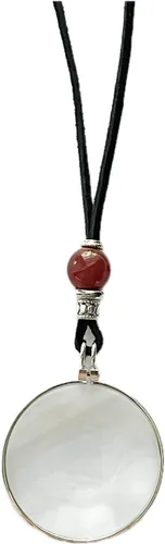 Miniatura 15 de by Wendra Collar con aumento, elementos naturales para aumentar la visión y la energía. ¡Deja tus lentes de lectura en casa! La Loupe