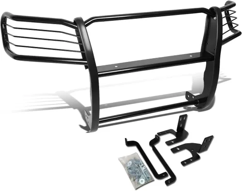 Miniatura 11 de DNA Motoring GRILL-G-064-BK - Protector de rejilla para parachoques delantero, color negro, compatible con Rav4 01-05