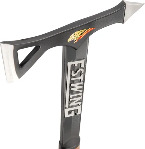 Miniatura 3 de ESTWING Hacha Tomahawk - Hacha ligera de 16.25 pulgadas con construcción de acero forjado y agarre de cuero genuino - ETA