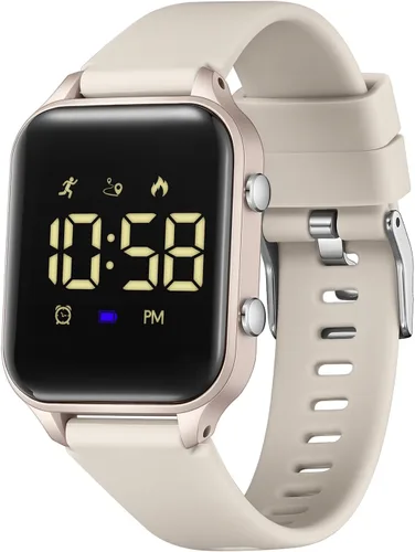 Miniatura 10 de Relojes digitales para niños y niñas, reloj deportivo con rastreador de fitness, podómetro, alarmas, cronómetro, no necesita aplicación, reloj