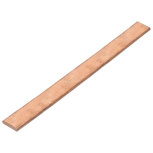 MECCANIXITY 1 barra plana de cobre de 12 x 1 pulgada, barra de cobre de 1/4 pulgadas de grosor para proyectos arquitectónicos de sistemas de puesta