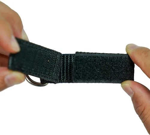 Miniatura 5 de MELOTOUGH Correas para cinturón de alta resistencia para conectores de tirantes, paquete de 4, Negro