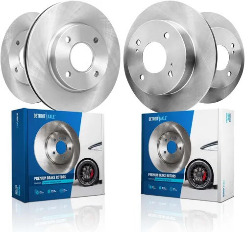 Miniatura 49 de Detroit Axle - 4WD - Rotores de disco delantero de 13.031 in de repuesto para Ford Excursion F-250 F-350 Super Duty 1999-2004 - Juego de 3 piezas