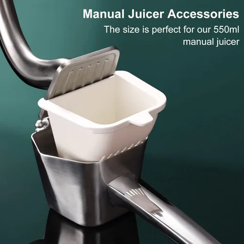 Miniatura 2 de Cesta de filtro de accesorios para exprimidores de limón, gran capacidad porosa, fácil de usar y limpiar