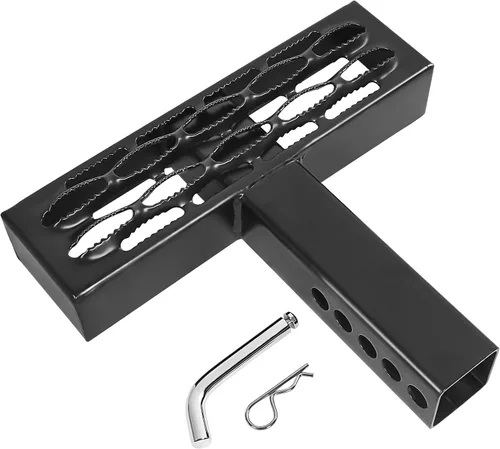 Miniatura 10 de DICMIC Protector de parachoques de remolque antideslizante y óxido para la mayoría de automóviles, SUV, camionetas, con receptor de 2 pulgadas